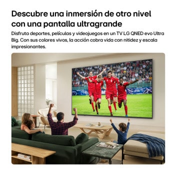 Smart TV 75" LG QNED evo AI QNED80 Mini LED 4K 2026