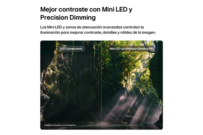 Smart TV LG 65" QNED evo AI QNED85 Mini LED 4K 2026