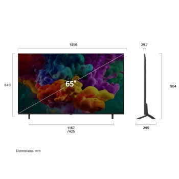 Smart TV LG 65" QNED evo AI QNED85 Mini LED 4K 2026