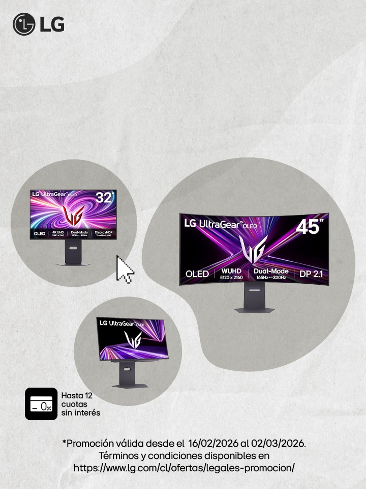 Hasta 50% de descuento en Monitores Ultra Gamer