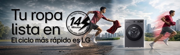 Por la compra de una lavadora LG, llevate un pack de 4 OMO
