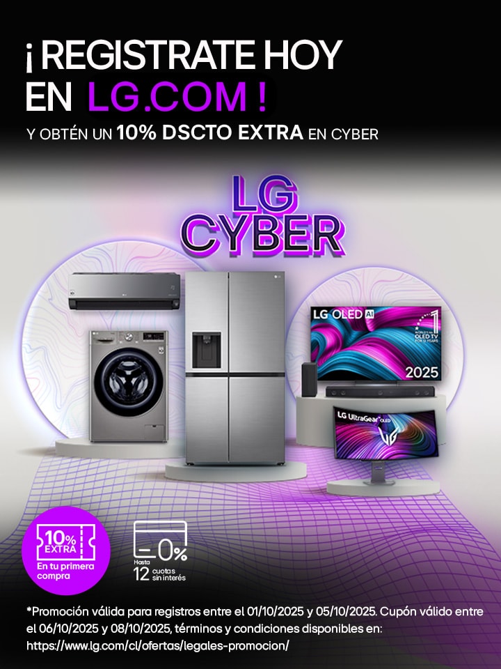 Registrate en LG