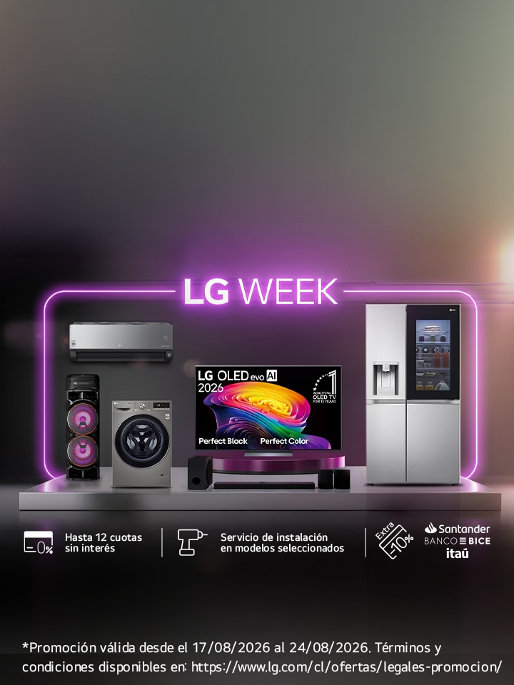 LG Week - Hasta 50% de descuento en productos seleccionados