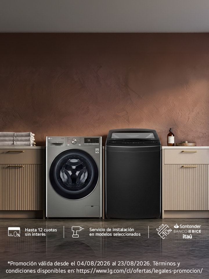 Hasta 40% de descuento en Lavadoras
