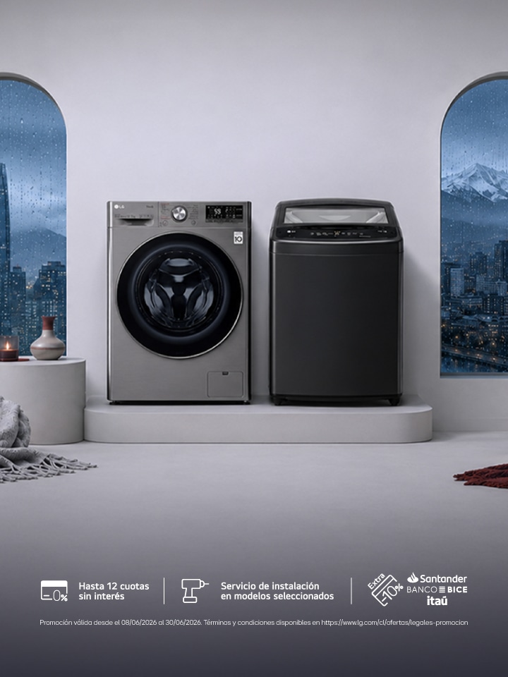 Hasta 45% de descuento en Lavadoras