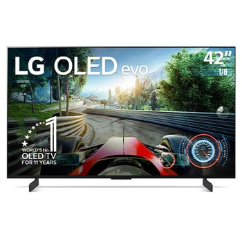  LG Serie C3 Smart TV con procesador OLED evo 4K de 42 pulgadas  para juegos con control remoto mágico alimentado por IA OLED42C3PUA, 2023  con Alexa incorporado (renovado) : Electrónica