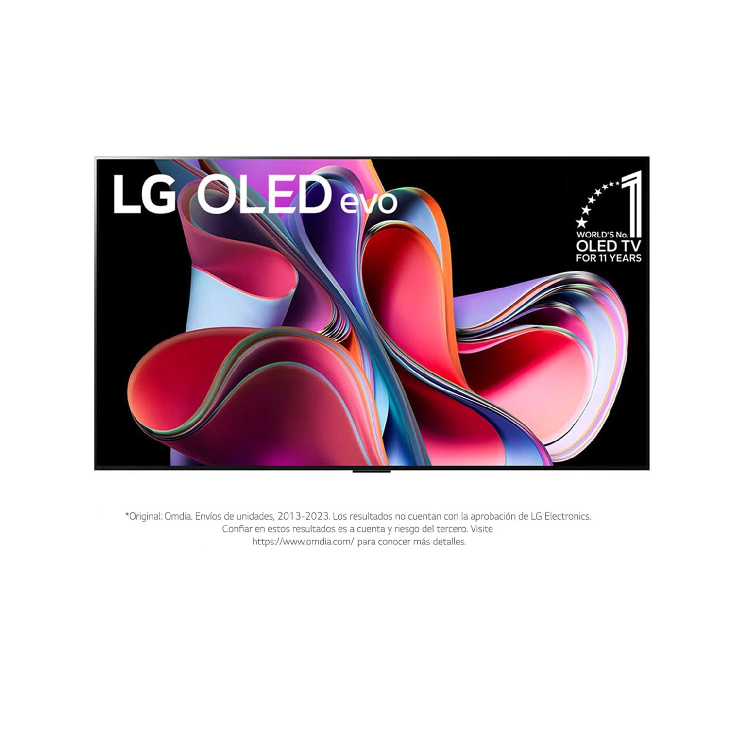 LG Televisor LG OLED evo G3 Smart 4K de 65 pulgadas 2023, OLED65G3PSA
