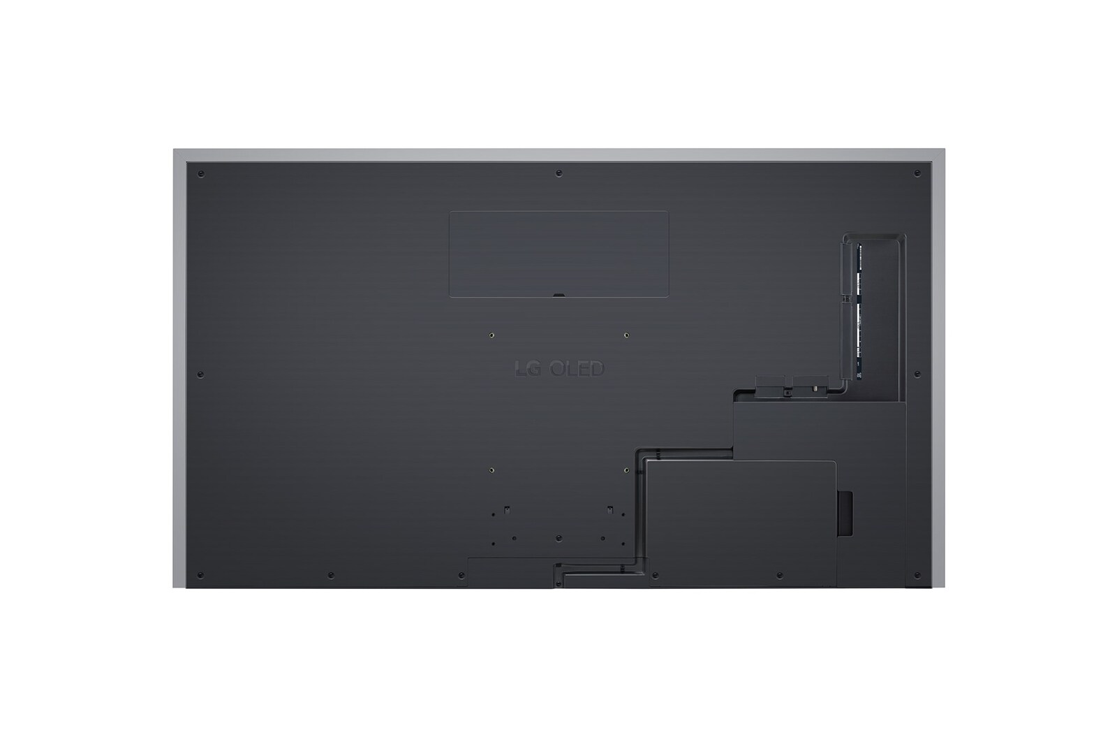 Angled view of LG OLED evo TV, OLED G4 from above