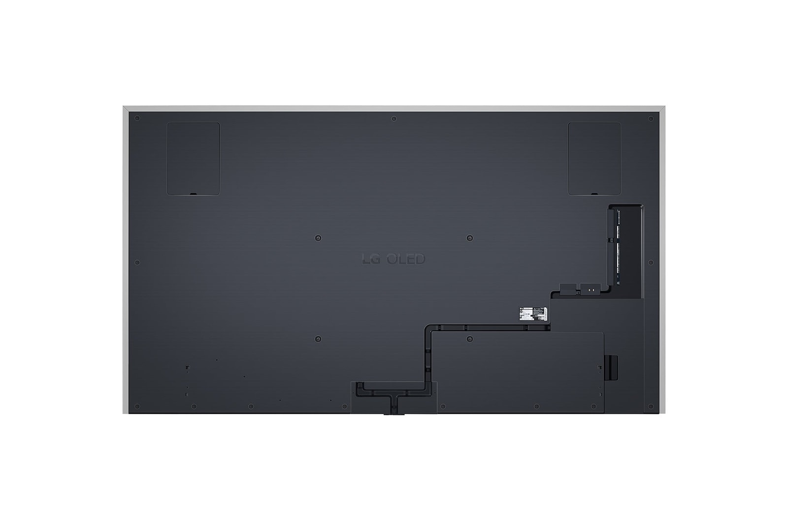 Angled view of LG OLED evo TV, OLED G4 from above