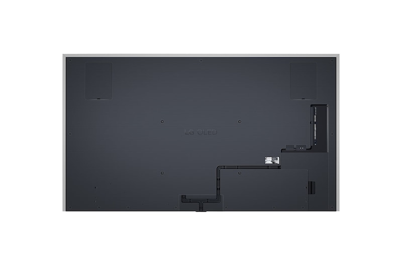 Angled view of LG OLED evo TV, OLED G4 from above