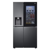 Refrigerador Side by Side de 598 L con InstaView™ Craft Ice™ - Negro 
