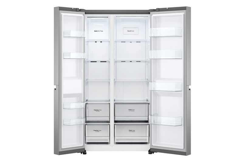 LG Refrigerador Side by Side 647L Smart Inverter, GS66MPP