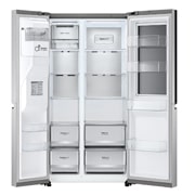 LG Refrigerador Side by Side de 570 L con InstaView™ Craft Ice™, LS66SXSC