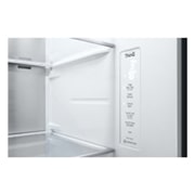 LG Refrigerador Side by Side de 570 L con InstaView™ Craft Ice™, LS66SXSC