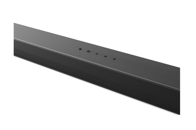 Vista frontal de la LG Soundbar S60TR