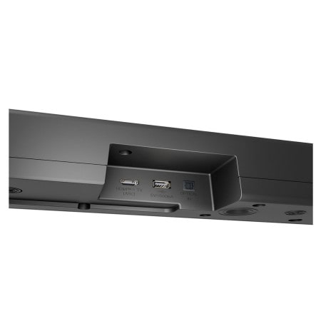 Plano cenital angular del canal Center Up-Firing Channel de la LG Soundbar S60TR