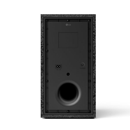 Vista angular del subwoofer