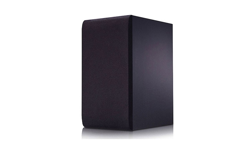 Vista diagonal del woofer