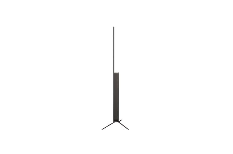 Vista lateral de la Smart TV LG OLED AI B5 4K.