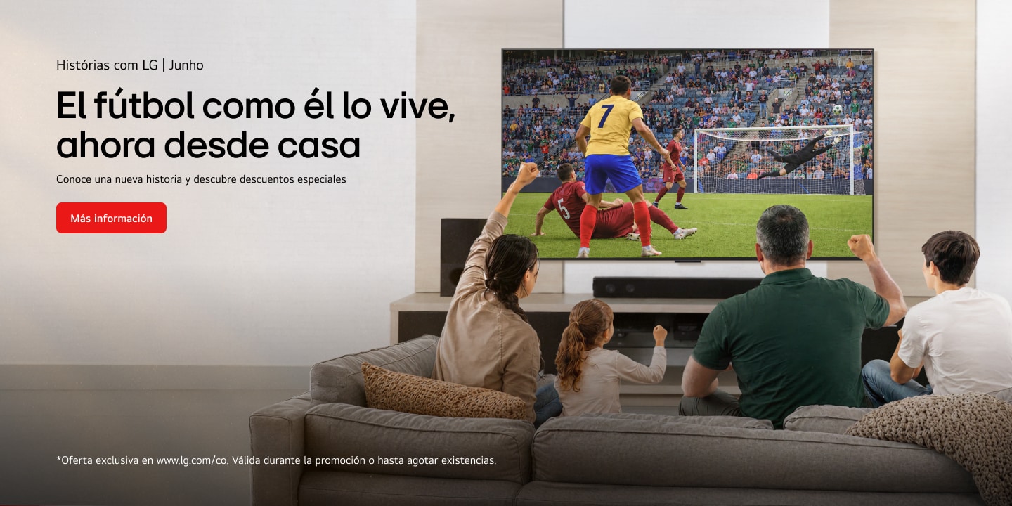Una imagen clave de estilo de vida que muestra las rutinas cotidianas en el hogar con electrodomésticos LG.