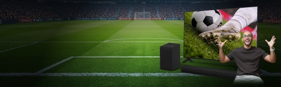 LG QNED TV: La emocion del fútbol,  directo en casa