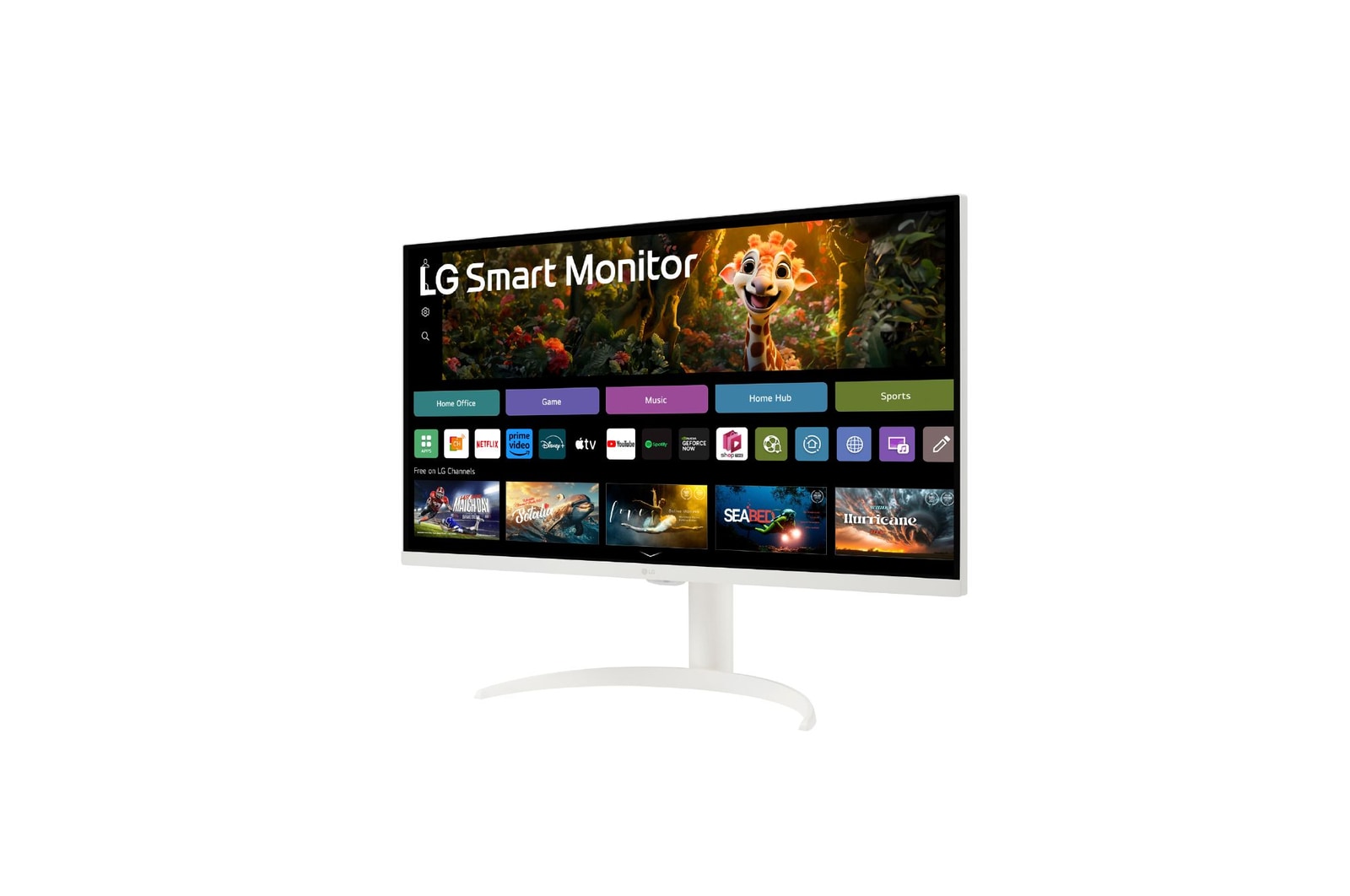 Vista derecha del Monitor 32sr75u