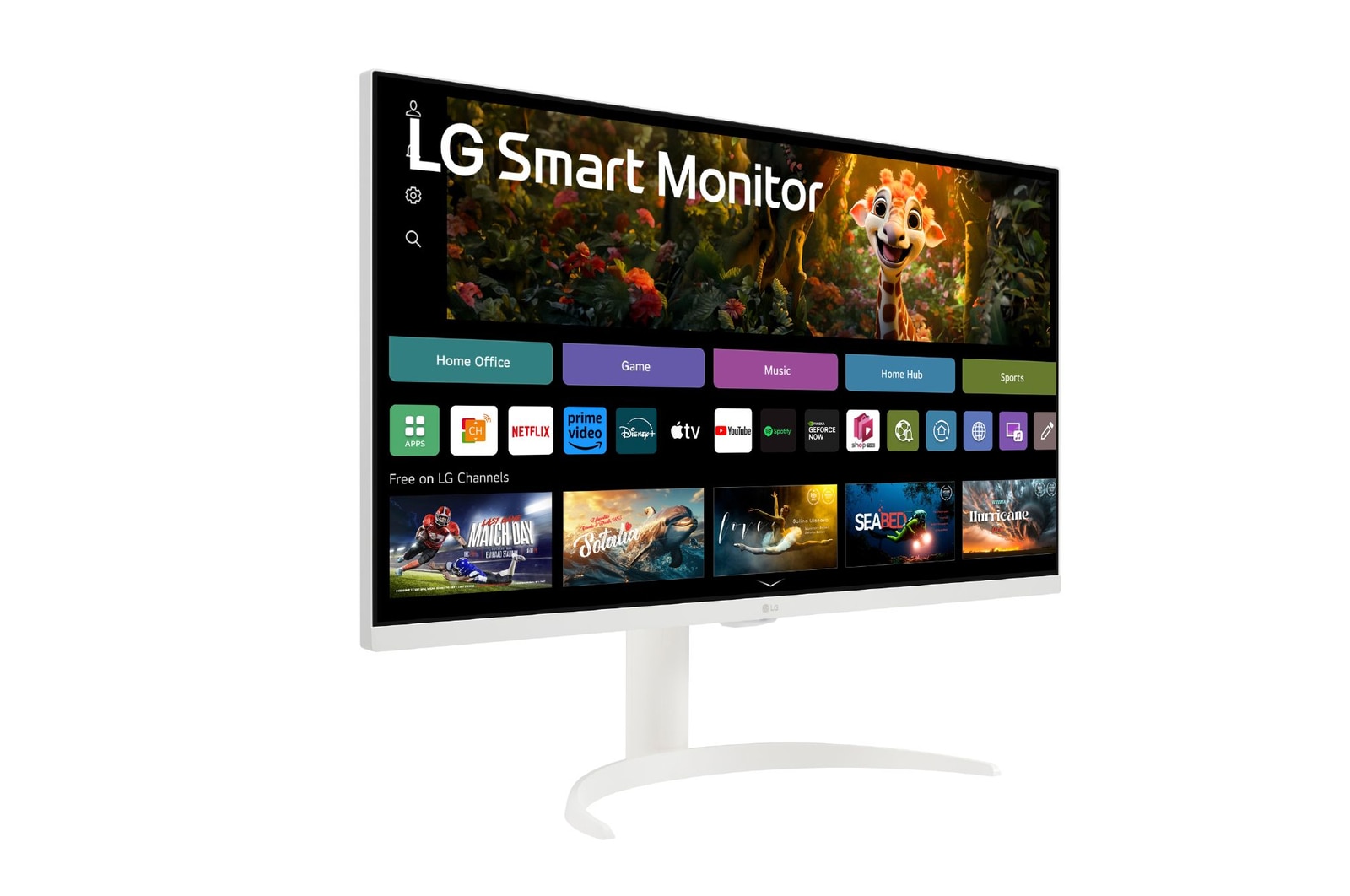 Vista de -15 grados Monitor 32sr75u