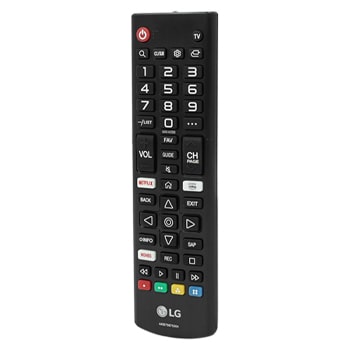Vista frontal de Controlador remoto para LG TV AKB75675304