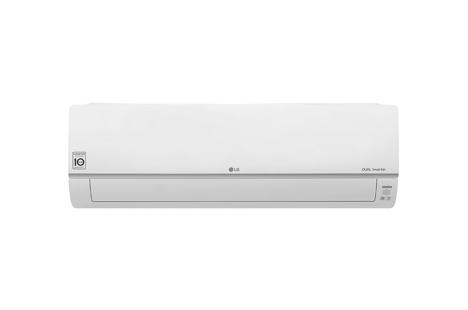 Vista frontal aire acondicionado LG VM092C8 BTU.
