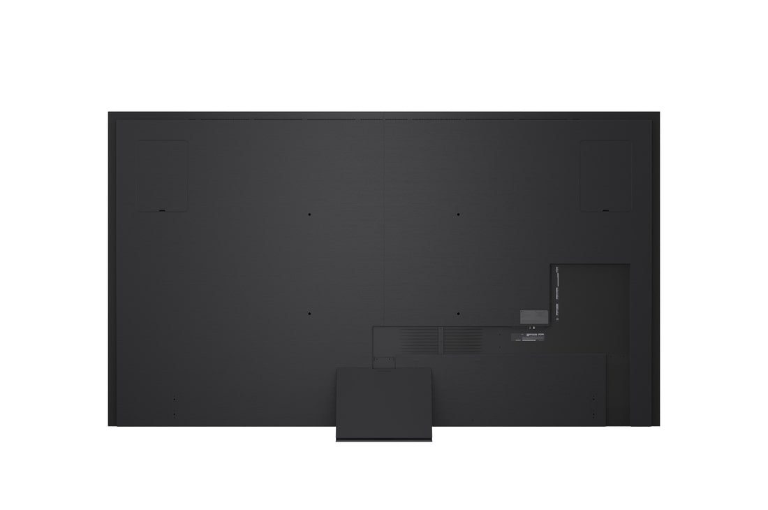 Vista posterior de la TV LG QNED evo QNED86