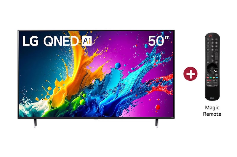 Vista Frontal LG QNED AI