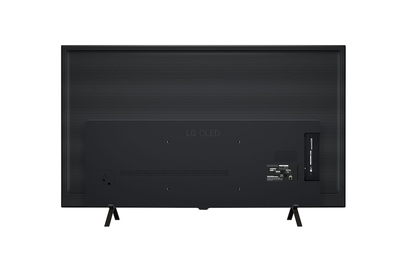 Vista trasera del televisor LG OLED, OLED B4