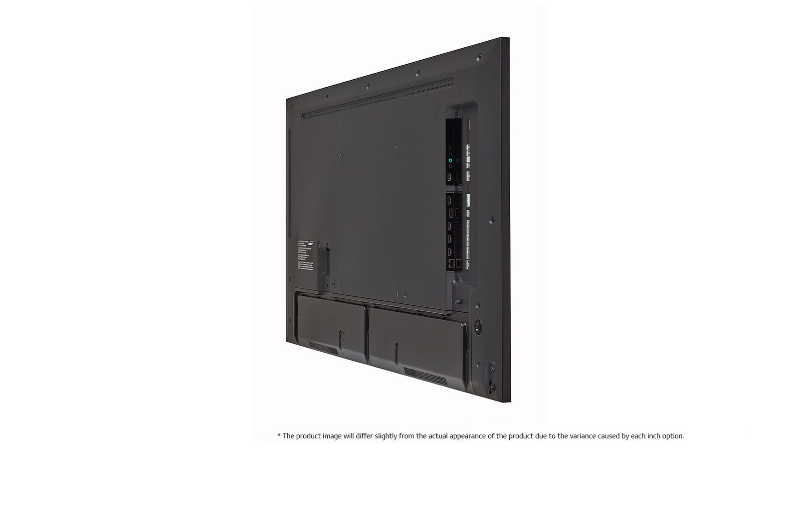 Vista trasera lateral de -45 grados (* La imagen del producto puede diferir ligeramente de la apariencia real del producto según las variaciones de pulgadas de cada modelo).