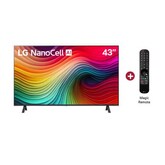 TV LG 43 Pulgadas NanoCell 4K - 43NANO80TSA -Más de 160 canales gratuitos