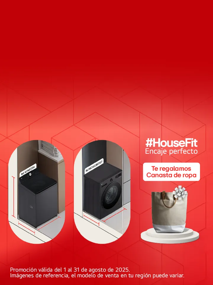 Hasta 10% off en electrodomésticos LG con kit coctelero gratis