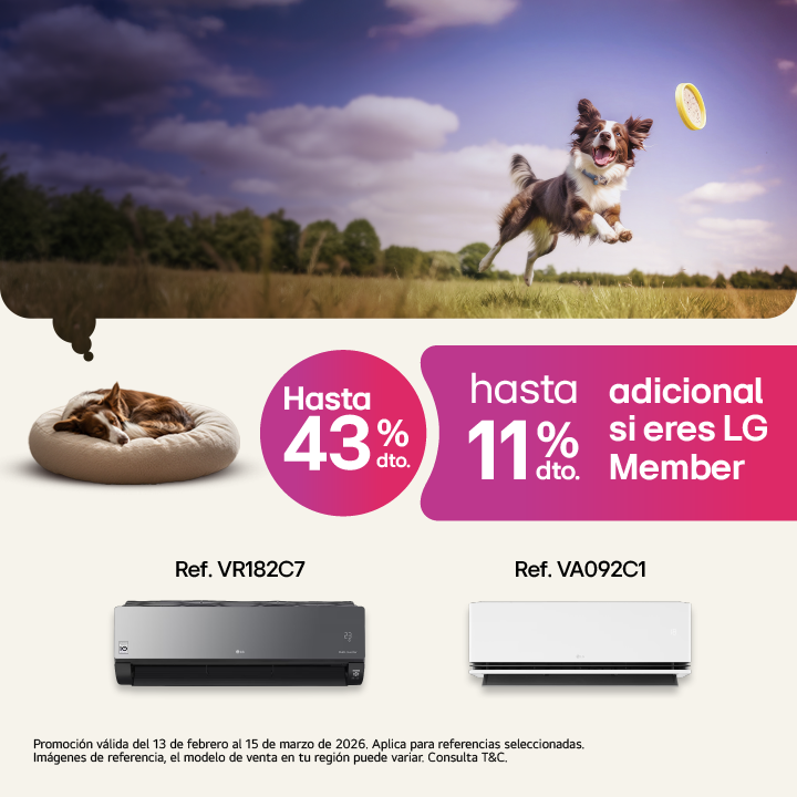 banner promo de Aires LG COOLDAYS