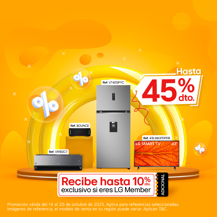 Big Sale hasta el 45% de descuento
