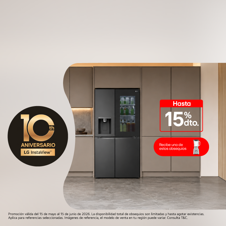 Promo InstaView 10 años LG