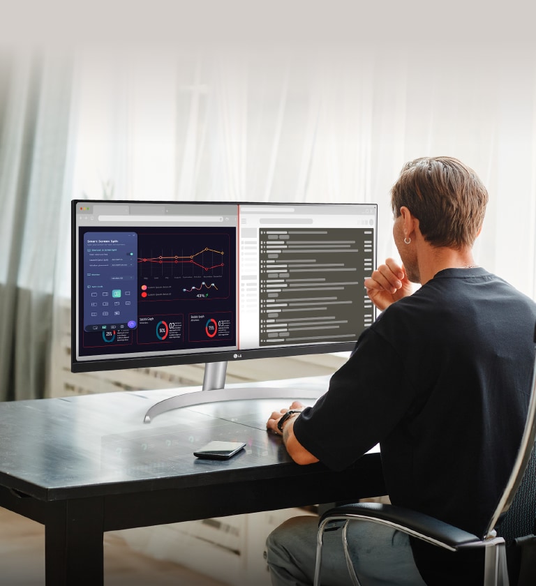 Monitor LG más productivo con un monitor LG