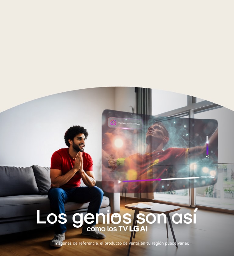 Disfruta mejor el futbol en casa con LG NanoCell
