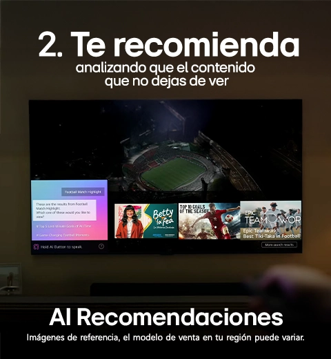 Televisor LG, todos los canales
