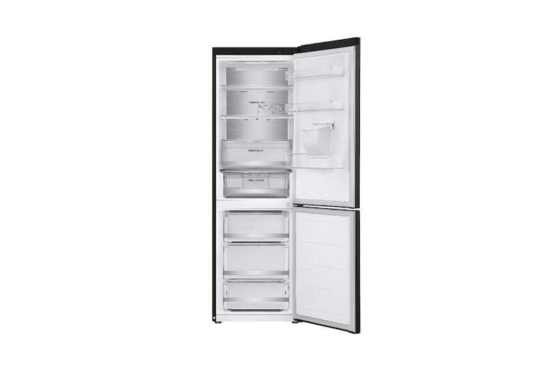 Puertas abiertas Nevera Congelador Inferior LG GB37SPV