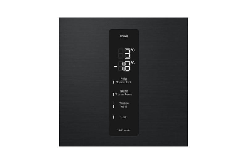 Panel frontal  Nevera Congelador Inferior LG GB37SPV