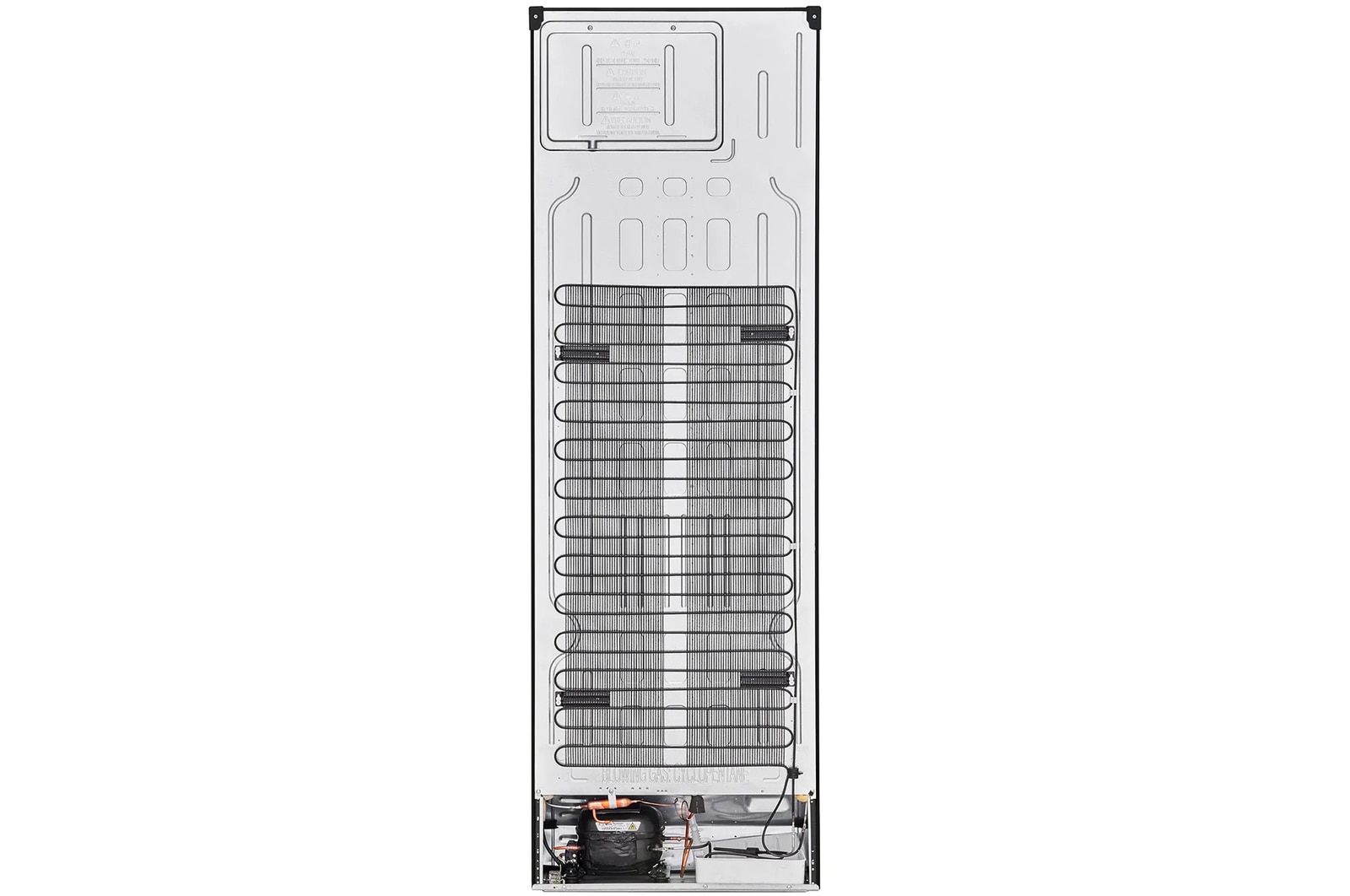 Vista trasera nevera GB37SPV