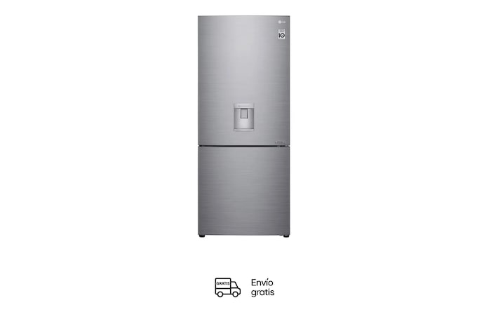 LG Nevera GB41WPP 420 lts, NatureFRESH, color plata.