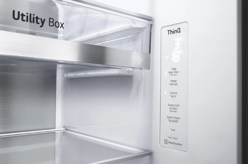 Control de temperatura nevera Nevecon Side By Side InstaView Door-In-Door LG GS66SXSC