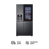 Nevecon LG Side by Side 768L Negro Mate InstaView™ ThinQ™ 