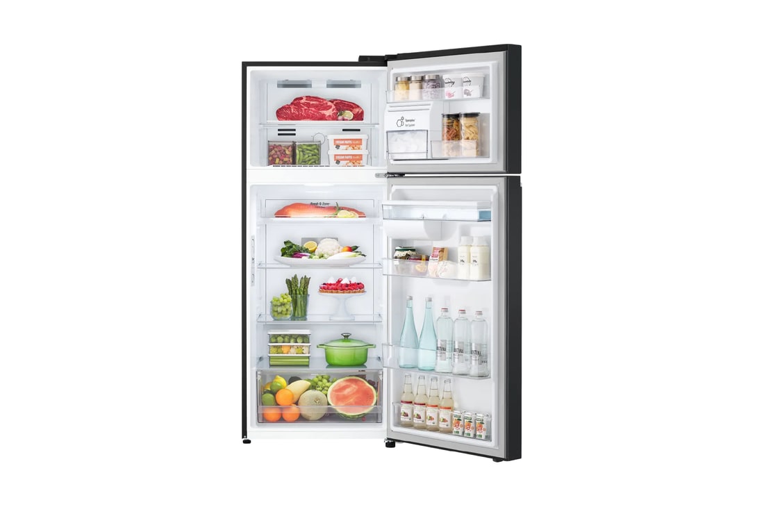 LG Nevera LG 394 lts Auto Ice Maker Door Cooling Negro Mate, VT40APM