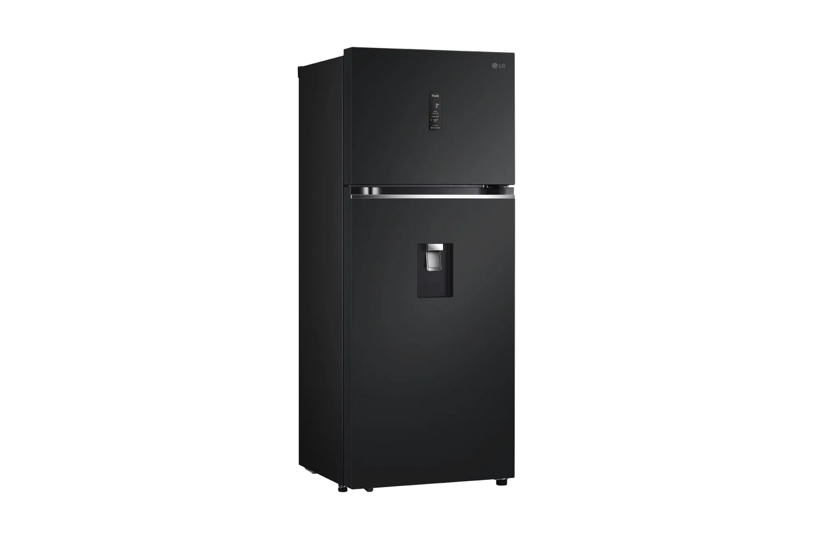LG Nevera LG 394 lts Auto Ice Maker Door Cooling Negro Mate, VT40APM