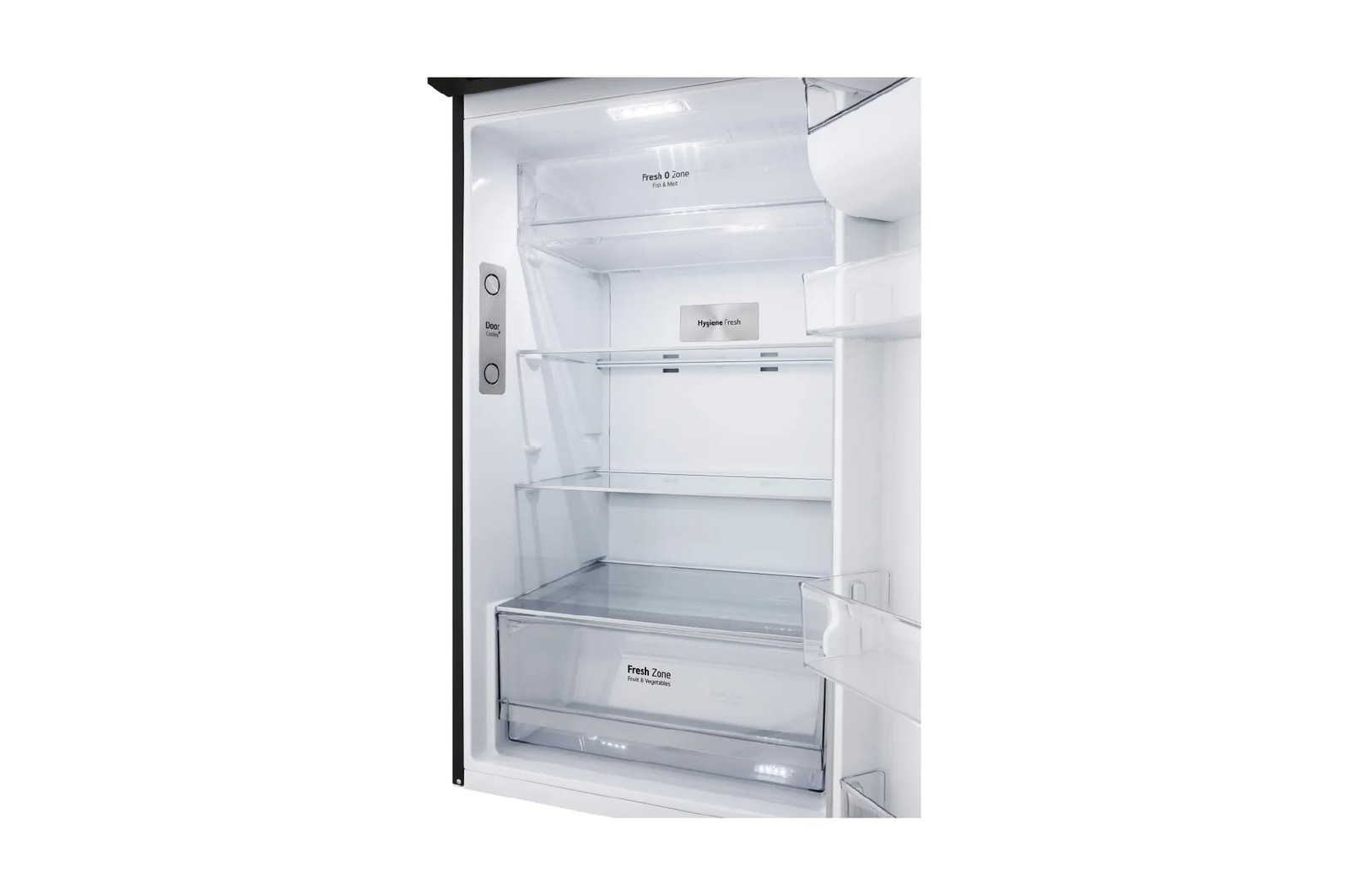 LG Nevera LG 394 lts Auto Ice Maker Door Cooling Negro Mate, VT40APM
